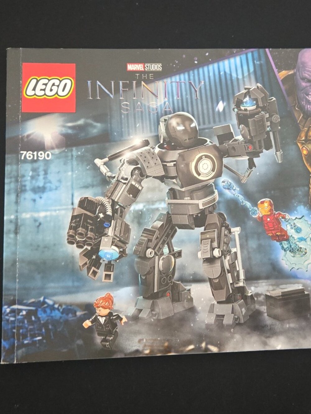 LEGO Marvel 76190 Iron Man: Iron Monger Mayhem Original Instruction Manual Book